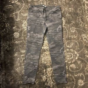 LOFT Camouflage Jeans, Size 14